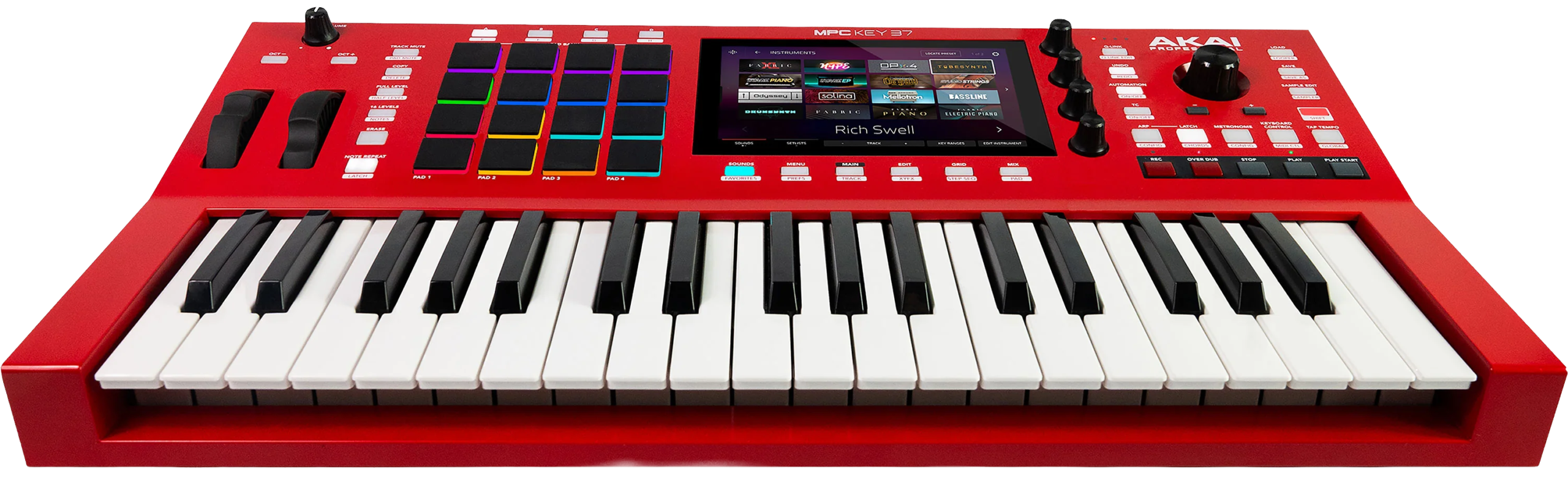 AKAI-MPCKEY37_fronttop